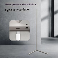 Lampadaire d'angle LED intelligent RGB Changement de couleur Musique Synchronisation APP Télécommande Lumière debout