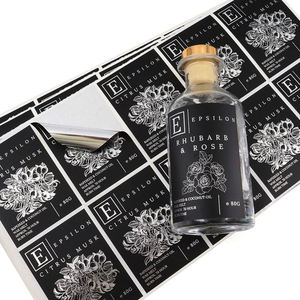 Lozioni per il corpo impermeabili stampabili stampabili personalizzate con olio per profumo e stampabile con etichetta adesiva - Product Image 4