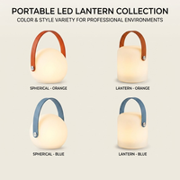 Lampe de table LED portable Bazh minimaliste sans fil rechargeable à piles pour intérieur et extérieur