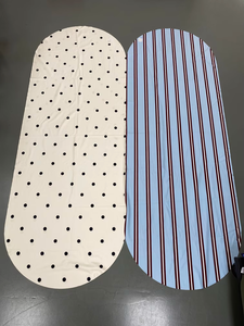 Tikar Yoga serat mikro ramah lingkungan handuk bentuk bulat kustom Logo berbentuk untuk tikar Yoga panas kapsul - Product Image 2