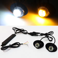 Feux stroboscopiques d'avertissement LED à montage en surface, feux clignotants d'urgence pour camion, voiture, SUV, véhicule de remorquage