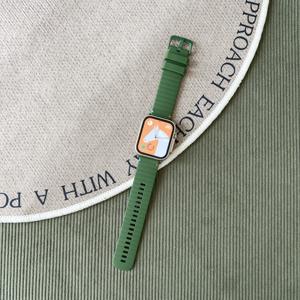 Volume <strong>Discount</strong> Tie-line Colored Buckle Wave Silicone Strap 46mm 49mm for <strong>Apple</strong> <strong>Watch</strong> S11 10 S9 8 7 654 Series - Product Image 6