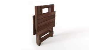 Mesa de centro plegable de madera Sheesam simple y elegante, muebles para el hogar portátiles y decorativos para sala de estar de apartamento pequeño - Product Image 2