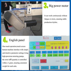Máquina Automática para Depositar Masa de Pastel, Máquina de Precisión para Rellenar Pasteles, Máquina para Depositar Galletas - Product Image 3