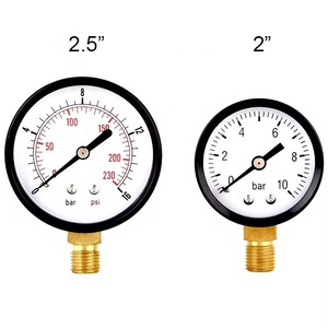 0 ~ 230 psi Mini Montaje Lateral 16 bar prueba aire manómetro control manómetro - Product Image 1