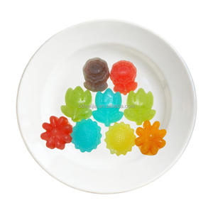 Bonbons gélifiés à base de plantes au sucre d'ambre japonais OEM personnalisés, croquants et moelleux, Wagashi, saveur de fruits cristallisés, goût sucré sain - Product Image 2