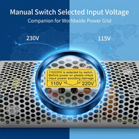 Alimentation à découpage 150W NES-150 Transformateur CA/CC 12V 24V Sortie Unique pour Équipement Industriel, Sécurité et Éclairage LED
