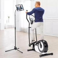 Support de téléphone et tablette télescopique rotatif à 360 degrés avec télécommande, trépied paresseux en métal pour bureau et sol, certifié CE