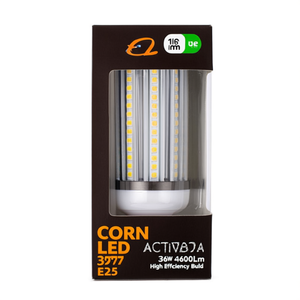 CORN <b>LED</b> E27 36W 4600Lm 90x233mm High Efficiency Bulb - Product Image 2