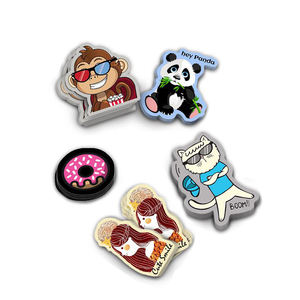 थोक कस्टम vinyl कला स्टीकर सामान कंप्यूटर कारों कार्टून सजावट स्टीकर लोगो स्टीकर - Product Image 4