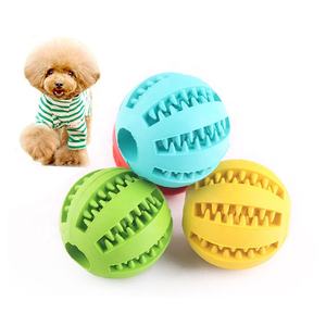 Venta Directa de Fábrica: Juguete Masticable para Mascotas, Pelota Dispensadora de Comida, Pelota Molar con Menta - Product Image 1