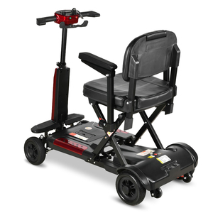 KSM-909, el Mejor Scooter Motorizado Plegable Portátil con Luces LED, Scooter para Discapacitados y Adultos Mayores, Lista de Precios al por Mayor - Product Image 3