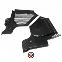 Pour BMW M2 M3 M4 G80 G82 G87 véritable Fiber de carbone moteur baie capot radiateur couvercle de phare boîte de batterie Kit de Grille d'admission-nouveau