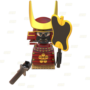 Chất lượng cao Thời Trung Cổ hiệp sĩ loạt chiến binh mô hình đồ chơi mini khối xây dựng giác ngộ Giáo Dục Tính năng lắp ráp con số - Product Image 6