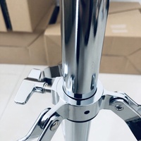 Support de caisse claire en alliage d'aluminium robuste, prêt pour la tournée, pour batteurs professionnels - Construction ultra-résistante 28 mm, personnalisable