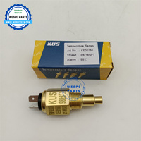 Sensor de Temperatura del Agua Original KUS KE00160, Rosca 3/8-18NPT, Alarma de 98 Grados Celsius, KE00160 para Grupos Electrógenos