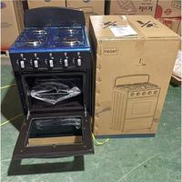 Kompor Gas 4 Tungku 50*50cm, Kompor Gas Multifungsi, Oven, Peralatan Masak Dapur, Kompor Gas dengan Oven