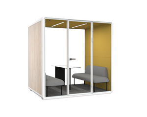 บูธบันทึกเสียงแบบมืออาชีพ ปิดมิดชิด กันเสียงรบกวน พร้อมระบบแยกเสียงรอบทิศทาง สำหรับพอดแคสต์และการพากย์เสียง - Product Image 4