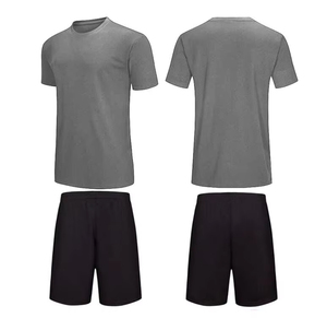 Toptan futbol forması futbol forması futbol forması erkek hızlı kuru % 100% Polyester ekip boyun yetişkin spor forması - Product Image 2