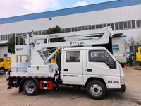 Yeni Otomatik JMC Havadan Çalışma Aracı 4X2 Hafif Kamyon 25-30 Metre Dizel 4.5 Ton Kepçeli Çalışma Aracı Düşük Fiyat