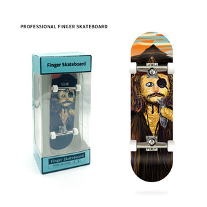 Mini <span class=keywords><strong>Skateboard</strong></span> in Legno Personalizzabile, Tavola da Fingerboard in Legno, Mini <span class=keywords><strong>Skateboard</strong></span> da Dito - Product Image 2