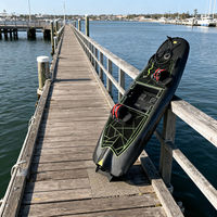 Planche de surf électrique BONCN en fibre de carbone 72V - Haute résistance, portable, pour une personne, étanche, pour les eaux océaniques