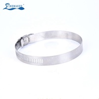 Colliers de serrage pour tuyaux Finemaker Flex-Gear américains réglables en acier inoxydable de qualité 201, 304, 316, de 6 mm à 350 mm, pour usage industriel