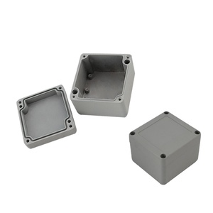 Small Junction Box Various Sizes Metal Aluminum Junction Box Waterproof Enclosure Universal Electric Project Enclosure