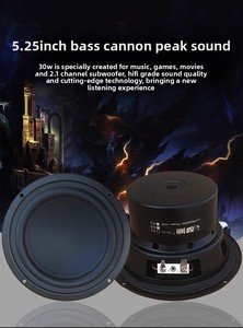 Loa siêu trầm KYYSLB4 6 8Ohm 5.25 inch dành cho âm thanh gia đình, độ trung thực cao, loa siêu trầm Hifi 5 inch, loa siêu trầm 5.25 inch - Product Image 6