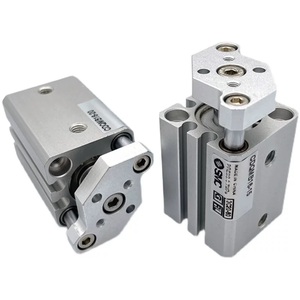 กระบอกสูบขนาดกะทัดรัด SMC รุ่น CDQMB40-45 ขนาดรู 40 มม. ระยะชัก 45 มม. แบบสองทาง - Product Image 2