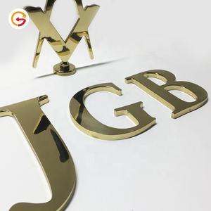 JAGUARSIGN Huruf Dekorasi Logam dan Kuningan Padat Kustom untuk Perusahaan Tanda Lobi Kantor Tanda Kamar Pintu - Product Image 2