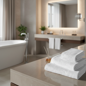Ensemble de serviettes de bain de luxe pour hôtel Varol Themis Series, 2 pièces, 70x140 cm, 500g, coton, couleur unie, tissé - Product Image 3