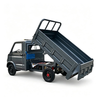 Mini camionnette électrique à basse vitesse, 4 roues, benne hydraulique, véhicule tout-terrain multi-usage