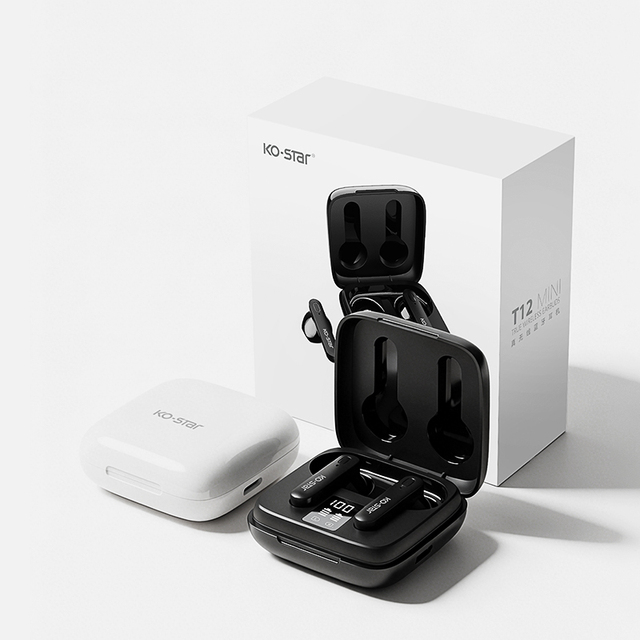 HiFi Earbuds Charging Case Stereo in Ear Earphones Premium Sound Wireless bluetooth Custom Handsfree Earphone