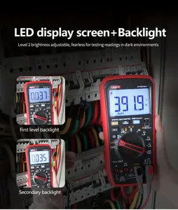 UNI-T UT17B MAX 1000V 6000 comptes multimètre numérique VFD vrai RMS voltmètre ampèremètre onduleur testeur de mesure - Product Image 5