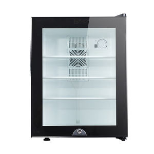 Mini-réfrigérateur <span class=keywords><strong>pour</strong></span> boissons en canettes et en bouteilles, réfrigération durable, <span class=keywords><strong>pour</strong></span> <span class=keywords><strong>caravane</strong></span>, boissons, porte simple, bar, petit réfrigérateur, fraîcheur légère - Product Image 2