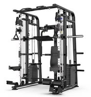 Station d'entraînement multifonctionnelle pour musculation, équipement de salle de sport, croisement de câbles, rack de musculation, machine à squat, machine Smith pour la remise en forme en salle de sport