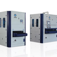 Machine de débavurage automatique CNC Jotun 17 kW avec moteur à roulement, double courroie, rouleau brosse, équipement de ronçonnage des bords pour tôles métalliques