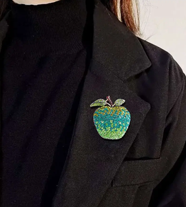 2026クリスマスイブ芸術的なフルラインストーンブローチエレガントなスーツコートアクセサリーピンファッションジュエリーギフト高級ブローチ - Product Image 4