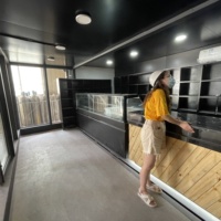 Maison conteneur préfabriquée pliable haute performance de 20 pieds et kit de maison extensible en kit plat - Maison extensible mobile pour complexes hôteliers