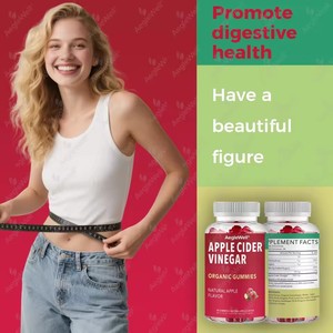 Aeglewell Factory OEM Private Label Vegan Apple Cider Vinegar Gummies for Weight Management - Product Image 3