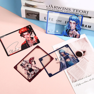 Marque-page créatif en acrylique transparent personnalisé avec photo d'étoile, dessin animé, animation, fabriqué à la main - Product Image 2