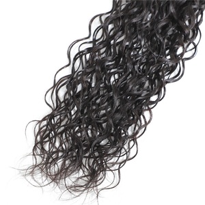 Pelo brasileño de la onda de agua 100% armadura del pelo humano de la trama - Product Image 3