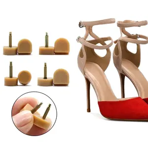 Women Shoes High Heel Repair Tips Pins Heel Stoppers Protect Dowel Lifts Replacement For High Heel Tips Taps HA01510