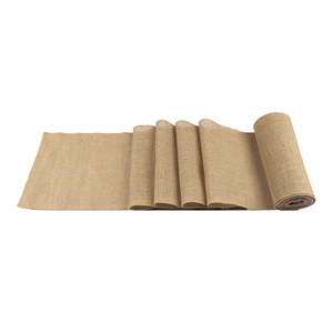 Camino <span class=keywords><strong>de</strong></span> Mesa JIAHE Ecológico 100% <span class=keywords><strong>Yute</strong></span>, Decoración <span class=keywords><strong>de</strong></span> Comedor Larga, <span class=keywords><strong>Mantel</strong></span> <span class=keywords><strong>de</strong></span> Arpillera Marrón para Niñas, Cubierta Perfecta - Product Image 4