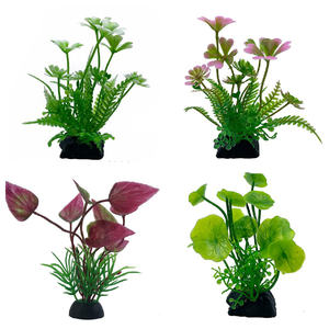 Groothandel <span class=keywords><strong>Aquarium</strong></span> Decoraties Goedkope Kunstmatige Landschapsplanten - Product Image 2