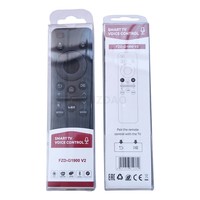 Mando a distancia de TV con botón de voz en caja de PVC V2, para Samsung LCD TV, mando a distancia universal, 1 unidad