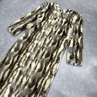 Veste de fourrure personnalisée pour hommes Veste de fourrure à boutons pour hommes lourds