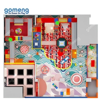 Solution clé en main pour jeux interactifs, hôtel-resort, équipement de terrain de jeux intérieur pour enfants, parc de trampolines, certifié EN ASTM, usine certifiée