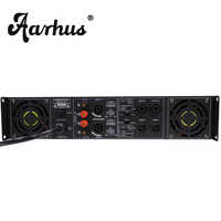 Amplificador de Potencia PA Clase H de 2 Canales y 2*1200W, Estable y Popular, con Carcasa Metálica para Entretenimiento en Vivo, Impedancia de 4 Ohmios